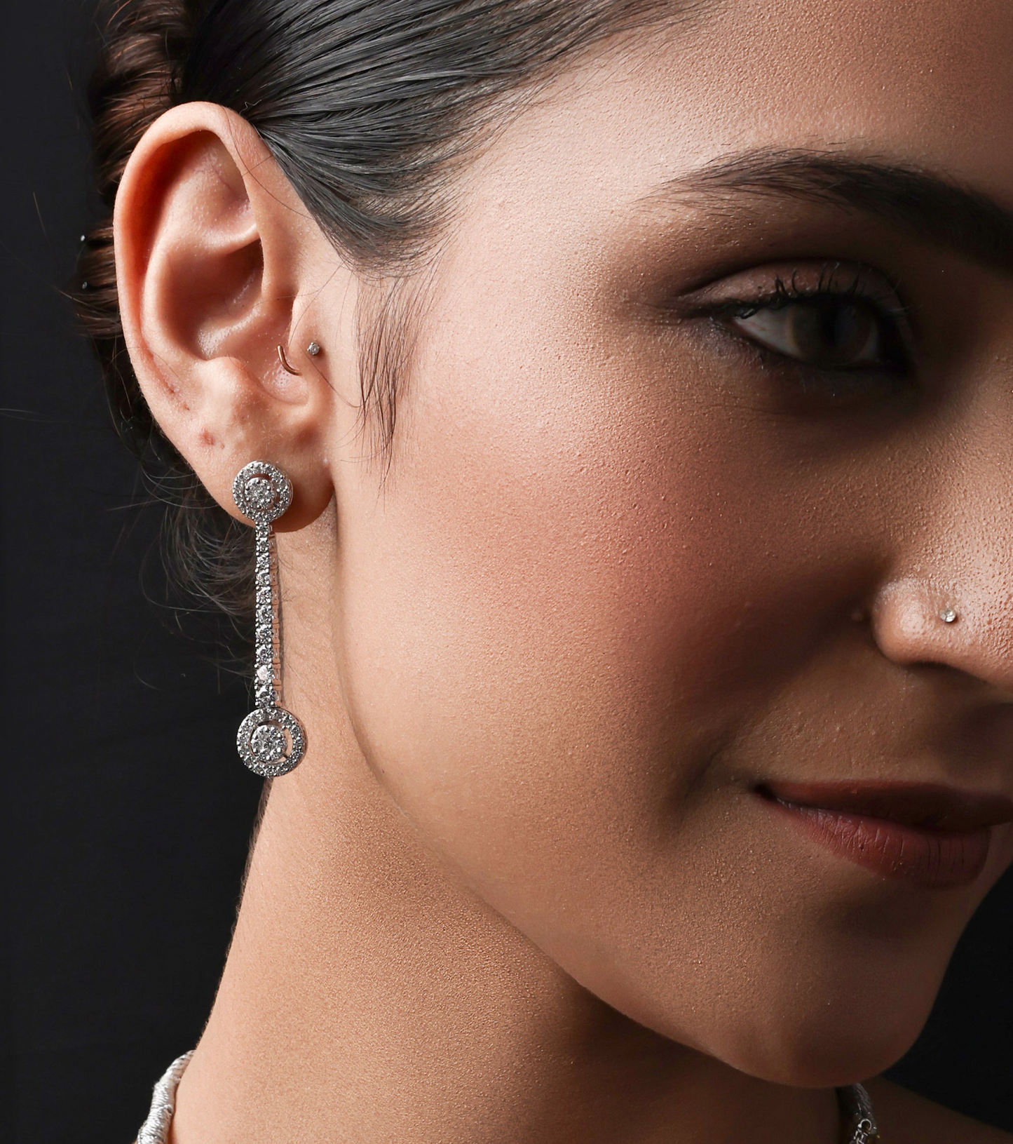 Luster earrings